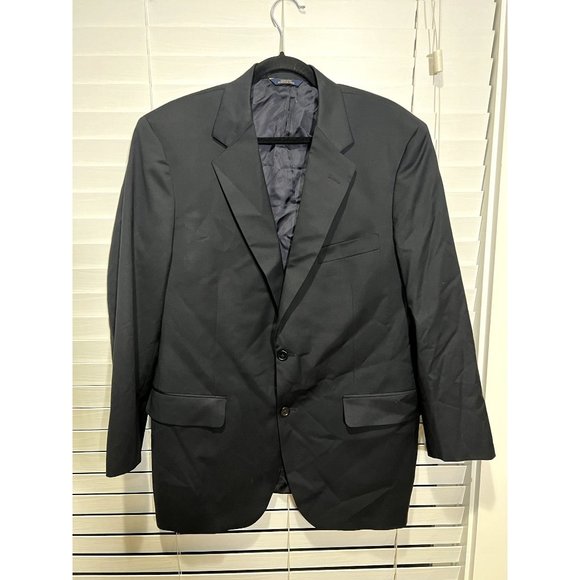 Brooks Brothers 1818 Madison‎ Black Blazer Sport Coat - Size 41R - Picture 1 of 5